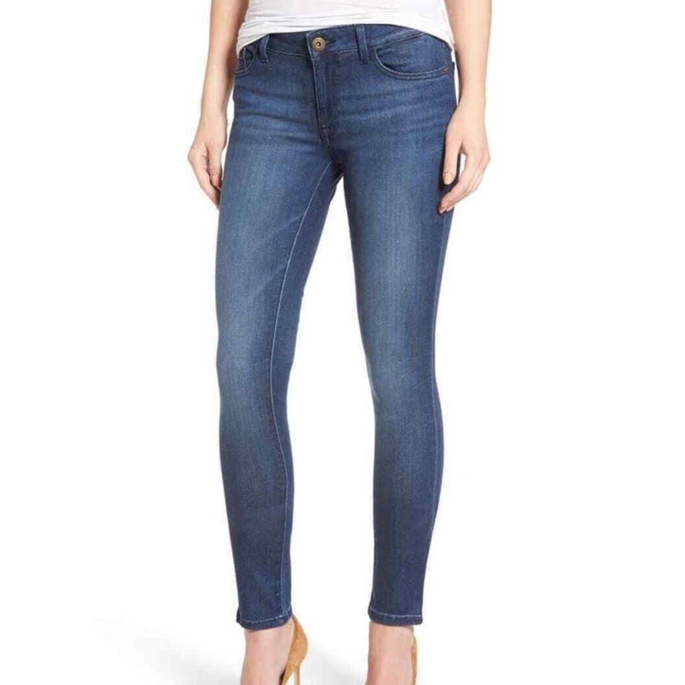 DL1961 Amanda Skinny Ankle Wall Jeans